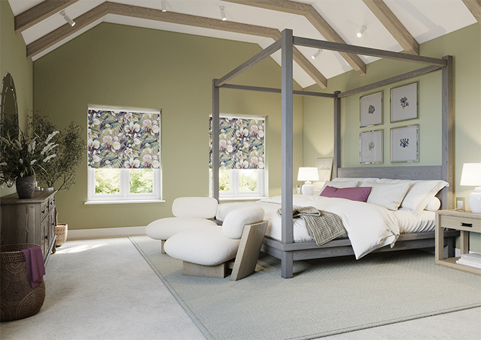 Moorea, Midnight Violet - Twist&Fit Roller Blind - Image 7